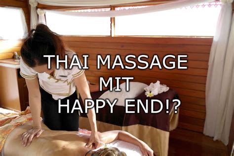 thai massage mit happy end